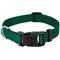 Show in main carousel: Country Brook Petz Everyday Nylon Dog Collar, Green, Large: 16 to 22-in neck, 1-in wide slide 1 of 10