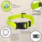 Show in main carousel: Country Brook Petz Everyday Nylon Dog Collar, Hot Yellow, Large: 16 to 22-in neck, 1-in wide slide 6 of 11