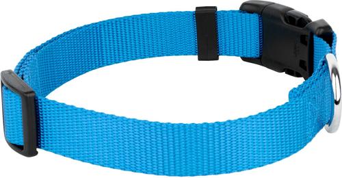 Show full view: Country Brook Petz Everyday Nylon Dog Collar, Ice Blue, Large: 16 to 22-in neck, 1-in wide slide 6 of 8