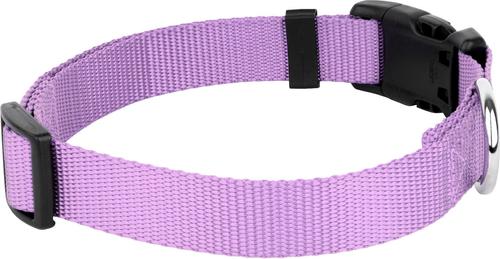 Show full view: Country Brook Petz Everyday Nylon Dog Collar, Lavender, Small: 11 to 13-in neck, 3/4-in wide slide 6 of 8