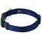 Show in main carousel: Country Brook Petz Everyday Nylon Dog Collar, Navy Blue, Large: 16 to 22-in neck, 1-in wide slide 6 of 10