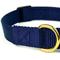 Show in main carousel: Country Brook Petz Everyday Nylon Dog Collar, Navy Blue, Medium: 13 to 16-in neck, 3/4-in wide slide 8 of 9
