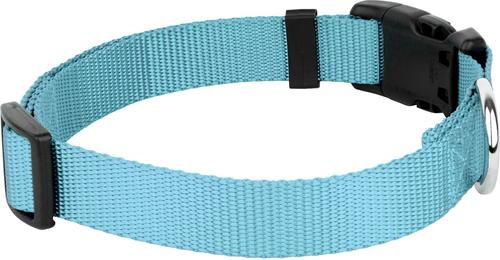 Show full view: Country Brook Petz Everyday Nylon Dog Collar, Ocean Blue, Small: 11 to 13-in neck, 3/4-in wide slide 6 of 8