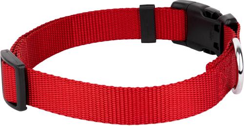 Show full view: Country Brook Petz Everyday Nylon Dog Collar, Red, X-Large: 18 to 26-in neck, 1-in wide slide 6 of 8