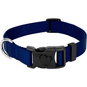 Country Brook Petz Everyday Nylon Dog Collar, Royal Blue, X-Large: 18 to 26-in neck, 1-in wide