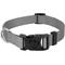 Show in main carousel: Country Brook Petz Everyday Nylon Dog Collar, Silver, Small: 11 to 13-in neck, 3/4-in wide slide 1 of 9