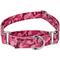 Show in main carousel: Country Brook Design Bone Camo Polyester Martingale Dog Collar, Pink, Medium: 15 to 21-in neck, 1-in wide slide 1 of 8