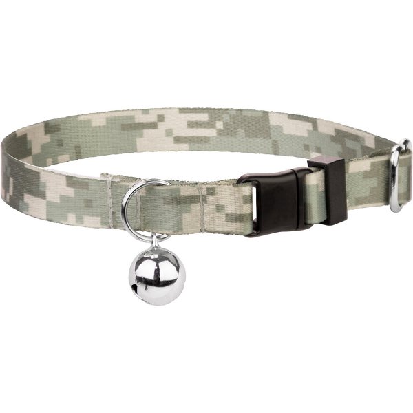 Safe Cat Fashion Breakaway Glitter Collar - 3/8" Width, 8-12" Adjustable, 8 Colors, Includes Bell 12 thumbnail image