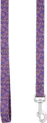 Show full view: Country Brook Design Paisley Polyester Martingale Dog Collar & Leash, Purple, Small: 11 to 15-in neck, 5/8-in wide slide 6 of 9