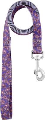 Show full view: Country Brook Design Paisley Polyester Martingale Dog Collar & Leash, Purple, X-Large: 23 to 31-in neck, 1-in wide slide 4 of 8
