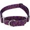 Show in main carousel: Country Brook Design Paisley Polyester Martingale Dog Collar, Purple, X-Large: 23 to 31-in neck, 1-in wide slide 1 of 8