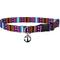 Show in main carousel: Country Brook Design Santa Fe Polyester Breakaway Cat Collar with Bell, 8 to 12-in neck, 1/2-in wide slide 1 of 3