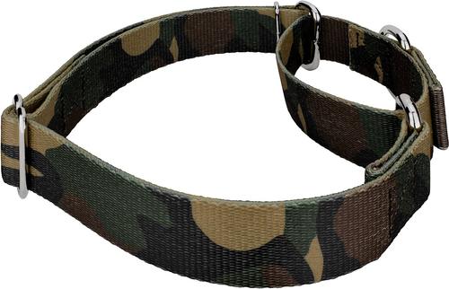Show full view: Country Brook Design Woodland Camo Polyester Martingale Dog Collar & Leash, Large: 18 to 26-in neck, 1-in wide slide 4 of 11