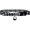 Show in main carousel: Country Brook Petz Buffalo Plaid Cat Collar, Black, 8 to 12-in neck, 1/2-in wide slide 1 of 4