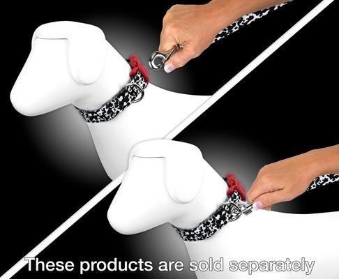 Show full view: Country Brook Petz Dairy Cow Dog Leash, Black, Small: 6-ft long, 1/2-in wide slide 4 of 4