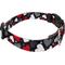 Show in main carousel: Country Brook Petz Deluxe Be Mine Dog Collar, Black, Small: 11 to 13-in neck, 5/18-in wide slide 4 of 6