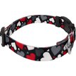 Show in main carousel: Country Brook Petz Deluxe Be Mine Dog Collar, Black, X-Small: 9 to 11-in neck, 1/2-in wide slide 4 of 5