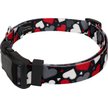 Show in main carousel: Country Brook Petz Deluxe Be Mine Dog Collar, Black, X-Small: 9 to 11-in neck, 1/2-in wide slide 3 of 5