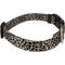 Show in main carousel: Country Brook Petz Deluxe Cheetah Dog Collar, Black, 18 to 26-in neck, 1-in wide slide 4 of 5