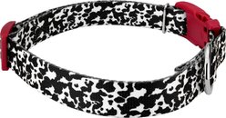 Country Brook Petz Deluxe Dairy Cow Dog Collar, Black, 18 to 26-in neck, 1-in wide slide 2 of 5