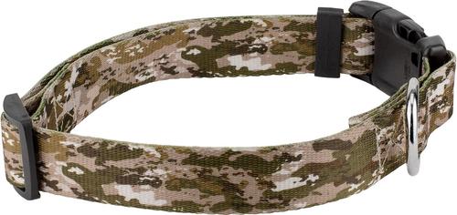 Show full view: Country Brook Petz Deluxe Desert Viper Camo Dog Collar, Brown, Medium slide 6 of 7