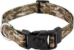 Country Brook Petz Deluxe Desert Viper Camo Dog Collar, Brown, Small