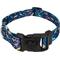 Show in main carousel: Country Brook Petz Deluxe Dinosaurs Dog Collar, Blue, X-Small: 9 to 11-in neck, 1/2-in wide slide 1 of 7