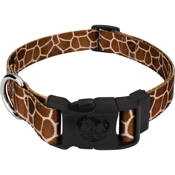 Country Brook Design Deluxe Dairy Fields Dog Collar