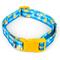 Show in main carousel: Country Brook Petz Deluxe Just Ducky Dog Collar with Yellow Buckle, Blue, X-Large: 18 to 26-in neck, 1-in wide slide 1 of 7