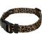 Show in main carousel: Country Brook Petz Deluxe Leopard Print Dog Collar, Brown, 16 to 22-in neck, 1-in wide slide 5 of 7