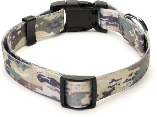 Show full view: Country Brook Petz Deluxe Mountain Viper Camo Dog Collar, Green, X-Large slide 6 of 8
