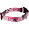 Show in main carousel: Country Brook Petz Deluxe Pink & Grey Camo Dog Collar, Pink, XX-Small slide 6 of 7