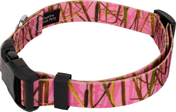 Country Brook Petz Pink Waterfowl Camo Martingale Dog Collar