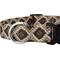 Show in main carousel: Country Brook Petz Deluxe Rattlesnake Dog Collar, Brown, 9 to 11-in neck, 1/2-in wide slide 5 of 5