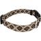 Show in main carousel: Country Brook Petz Deluxe Rattlesnake Dog Collar, Brown, 9 to 11-in neck, 1/2-in wide slide 4 of 5