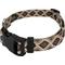 Show in main carousel: Country Brook Petz Deluxe Rattlesnake Dog Collar, Brown, 9 to 11-in neck, 1/2-in wide slide 3 of 5