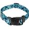 Show in main carousel: Country Brook Petz Deluxe Sharks Dog Collar, Blue, Medium: 13 to 16-in neck, 1-in wide slide 1 of 8