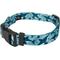 Show in main carousel: Country Brook Petz Deluxe Sharks Dog Collar, Blue, Small: 11 to 13-in neck, 5/8-in wide slide 6 of 9