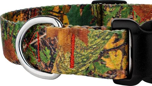 Show full view: Country Brook Petz Deluxe Southern Forest Camo Dog Collar, Brown, Medium slide 7 of 7