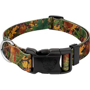 Country Brook Petz Deluxe Southern Forest Camo Dog Collar, Brown, X-Large