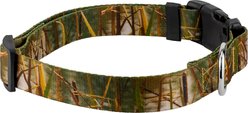 Country Brook Petz Deluxe Waterfowl Camo Dog Collar, Green, Small slide 2 of 5