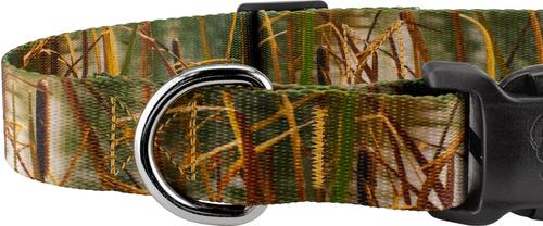 Show full view: Country Brook Petz Deluxe Waterfowl Camo Dog Collar, Green, Small slide 6 of 6