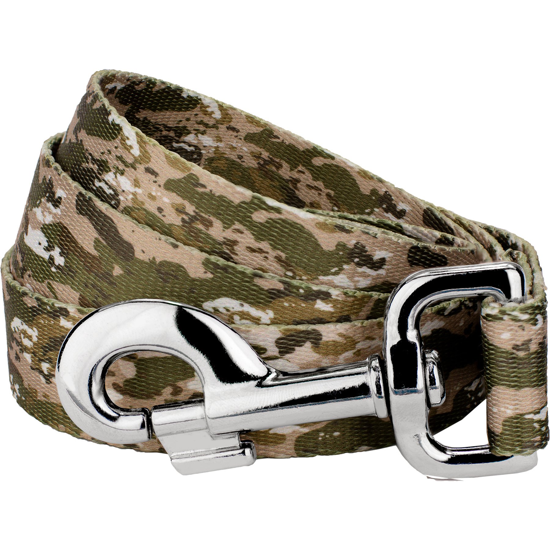 Country Brook Petz Desert Viper Camo Dog Leash, Brown, Medium: 4-ft long, 5/8-in wide