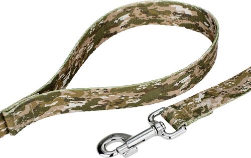 Show full view: Country Brook Petz Desert Viper Camo Dog Leash, Brown, Medium: 6-ft long, 5/8-in wide slide 2 of 3