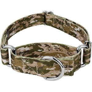 Country Brook Petz Desert Viper Camo Martingale Dog Collar, Brown, Small