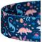 Show in main carousel: Country Brook Petz Dinosaurs Dog Leash, Blue, Small: 4-ft long, 1/2-in wide slide 3 of 4