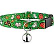 Show in main carousel: Country Brook Petz Farm Life Y'all Breakaway Cat Collar, Green, 8 to 12-in neck, 1/2-in wide slide 1 of 4