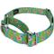 Show in main carousel: Country Brook Petz Flamingos Martingale Dog Collar, Teal, Medium: 15 to 21-in neck, 1-in wide slide 5 of 8