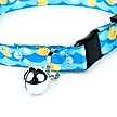 Show in main carousel: Country Brook Petz Just Ducky Breakaway Cat Collar, Blue, 8 to 12-in neck, 1/2-in wide slide 9 of 9