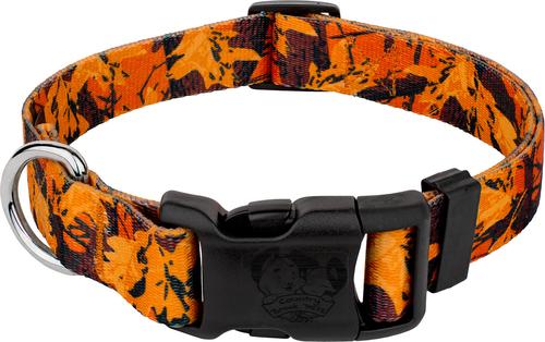 Show full view: Country Brook Petz Orange Sunset Camo Deluxe Dog Collar, Orange, Large slide 1 of 8